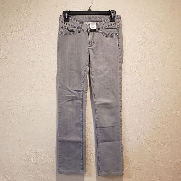 Patagonia Pants Women 24 Grey Slim Straight Leg Stretch Fits - Picture 2 of 11